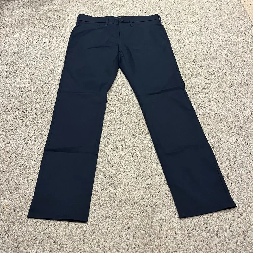 NEW J Crew Slim Fit 5 Pocket Tech Pant 32x32 Preppy Athleisure Performance